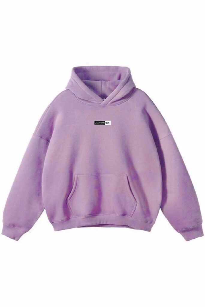 EVERYDAY Plain lavender Hoodie
