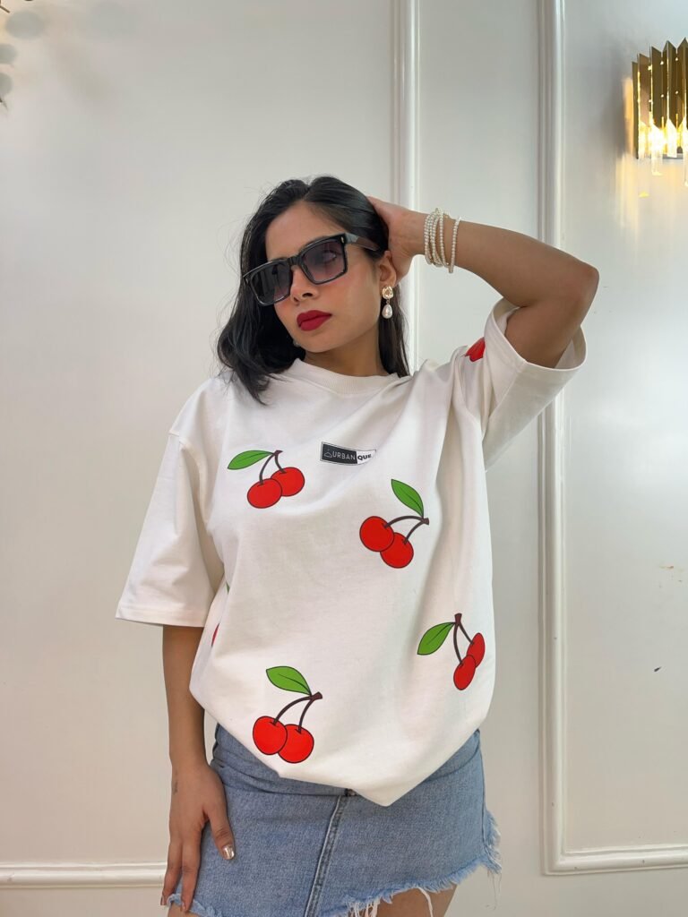 cherry t-shirt off white