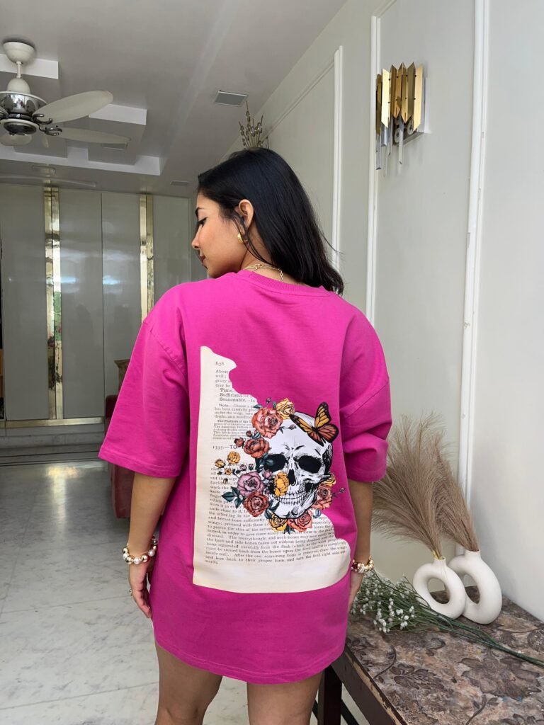 Pink Never Mind T-shirt